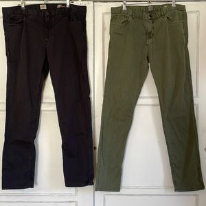 Bundle Of Faherty Twill 5-Pocket Pants 38 x 33